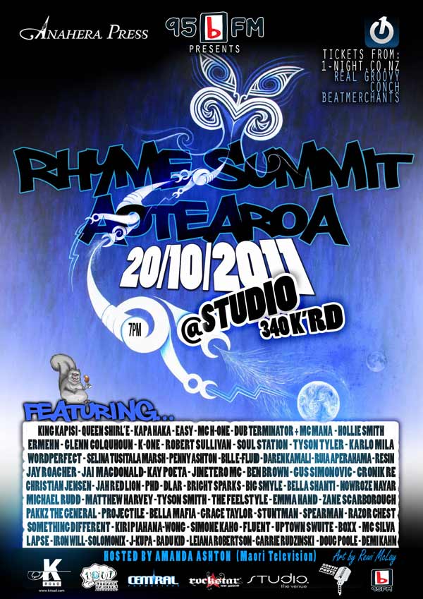 Rhyme Summit Aoteroa 2011